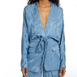 SILVIA TCHERASSI Vogogna Belted Jacket size XS